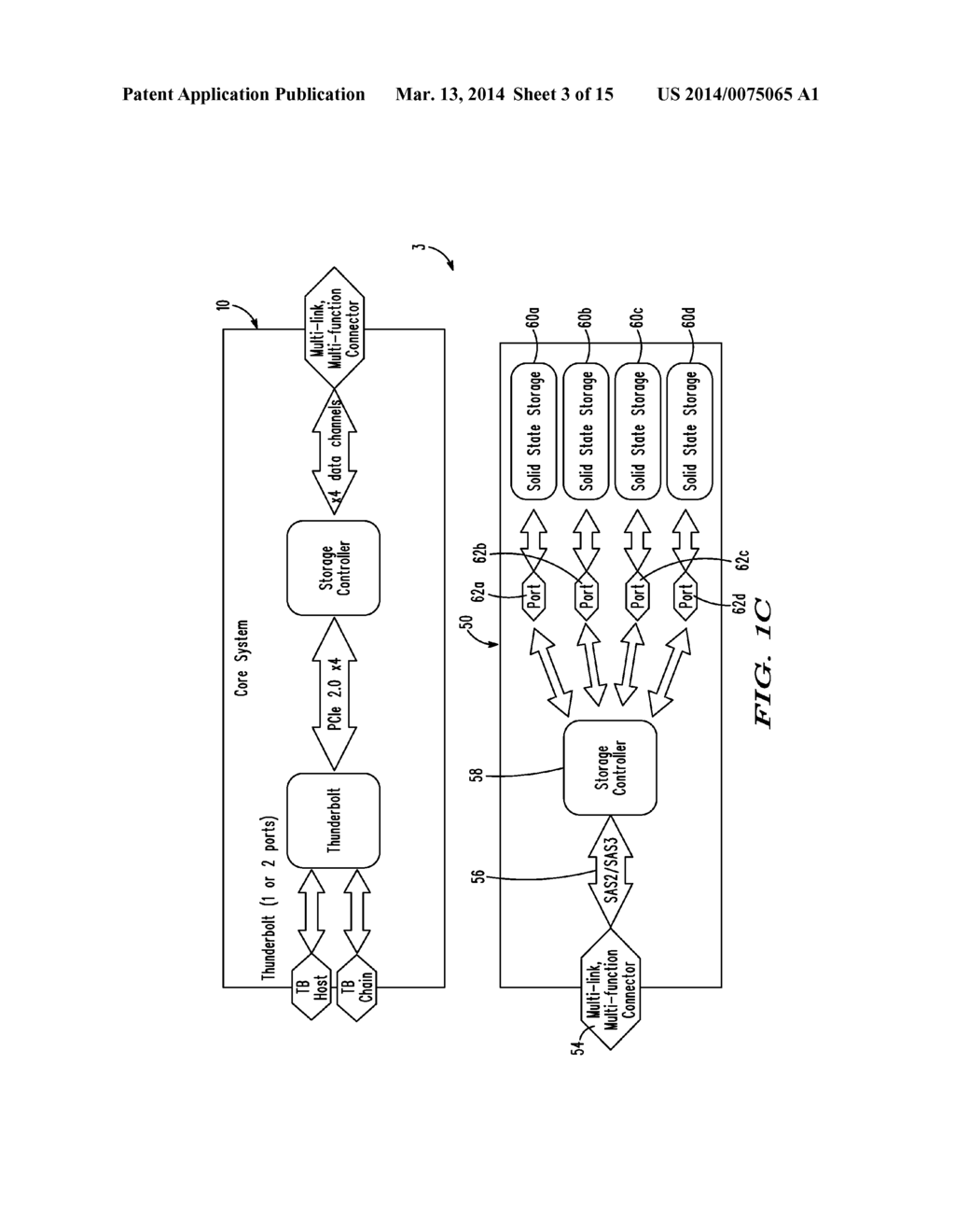 Multi-Use Adapters, Solid State Storage Modules and High Capacity Storage     Systems - diagram, schematic, and image 04