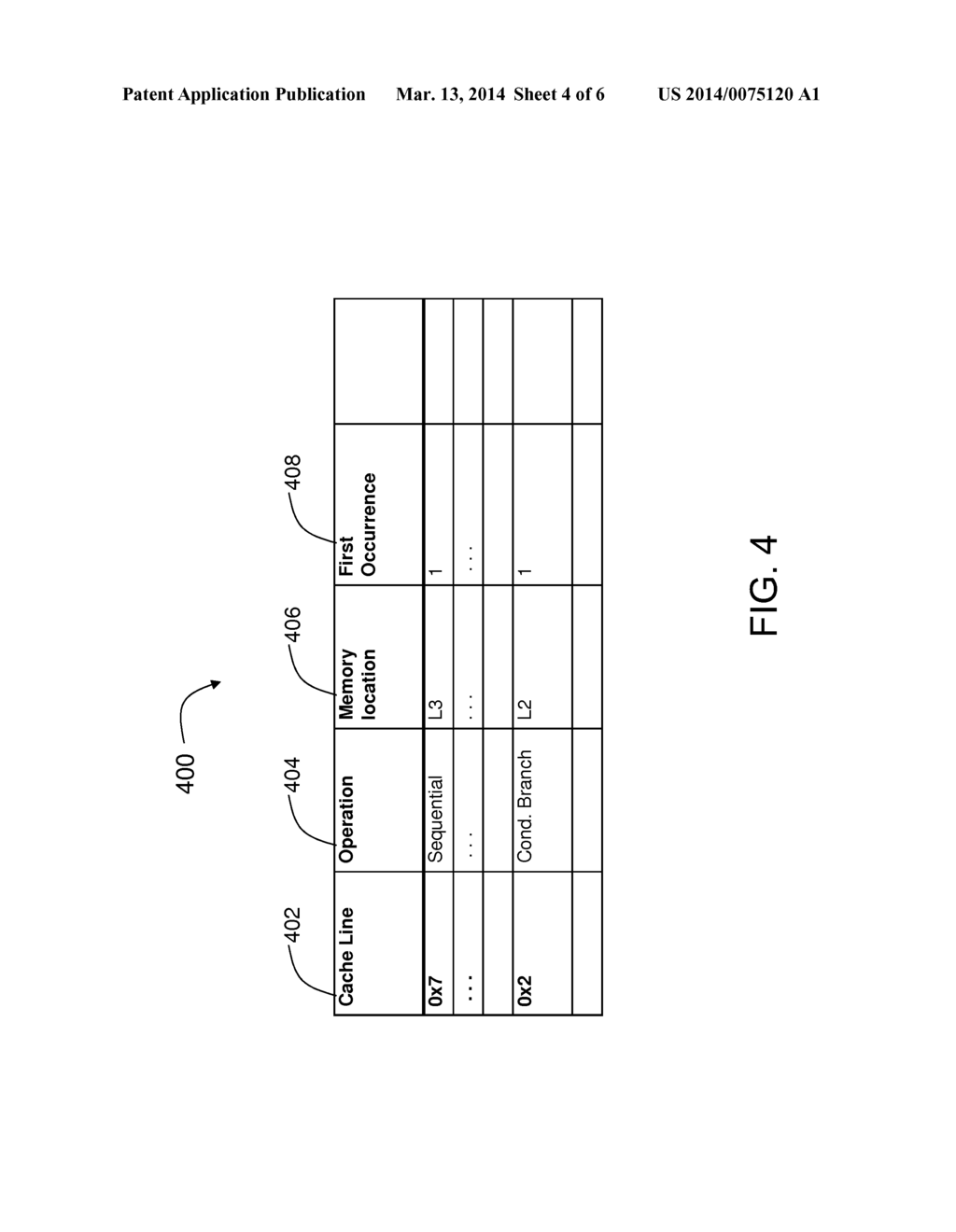 CACHE LINE HISTORY TRACKING USING AN INSTRUCTION ADDRESS REGISTER FILE - diagram, schematic, and image 05