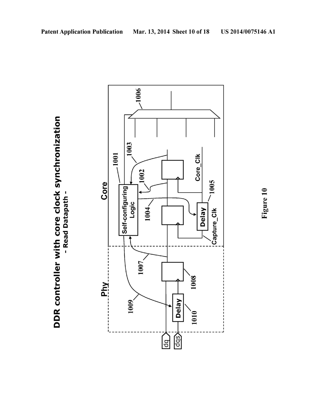 METHODS FOR OPERATING A MEMORY INTERFACE CIRCUIT INCLUDING CALIBRATION FOR     CAS LATENCY COMPENSATION IN A PLURALITY OF BYTE LANES - diagram, schematic, and image 11