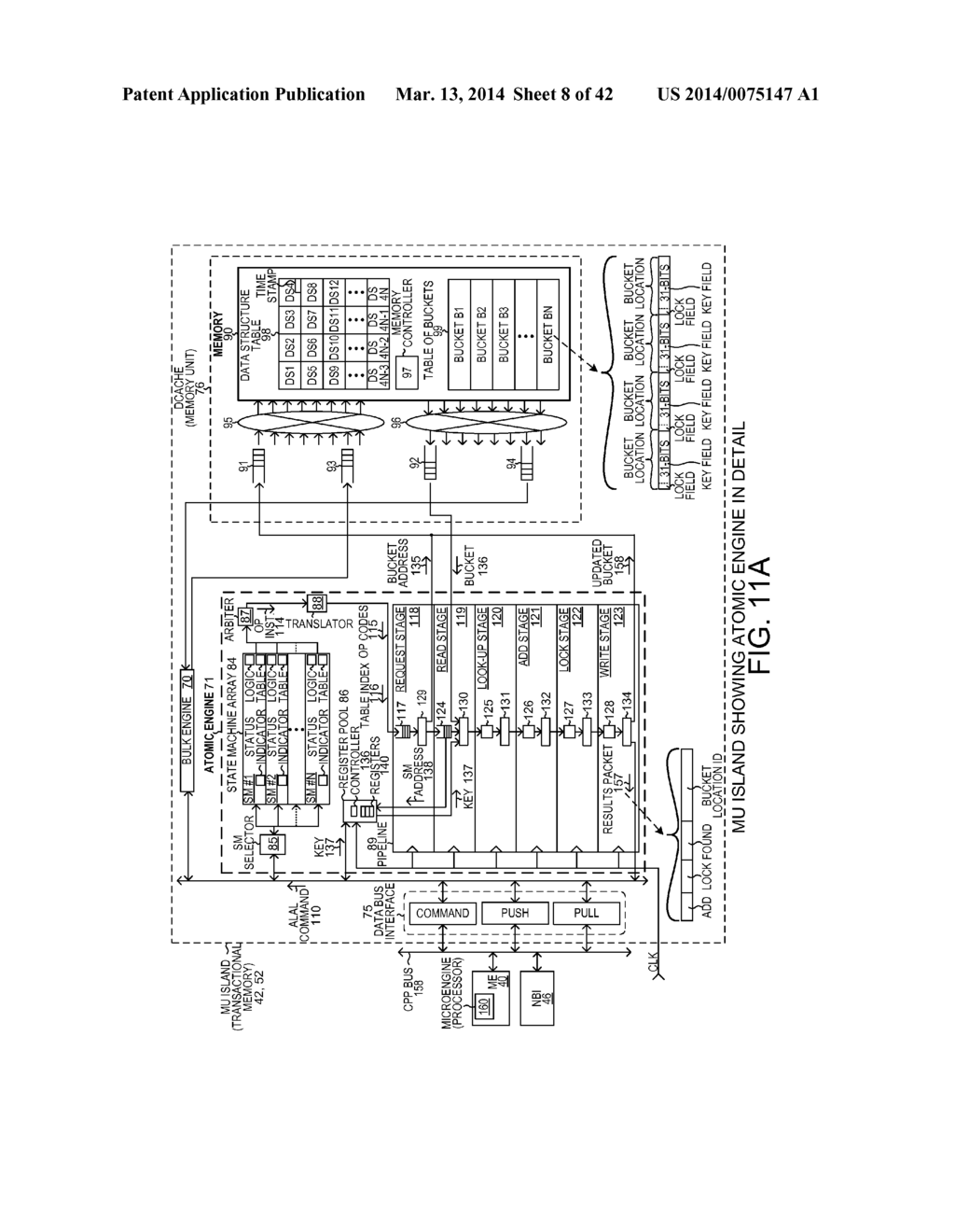 TRANSACTIONAL MEMORY THAT PERFORMS AN ATOMIC LOOK-UP, ADD AND LOCK     OPERATION - diagram, schematic, and image 09