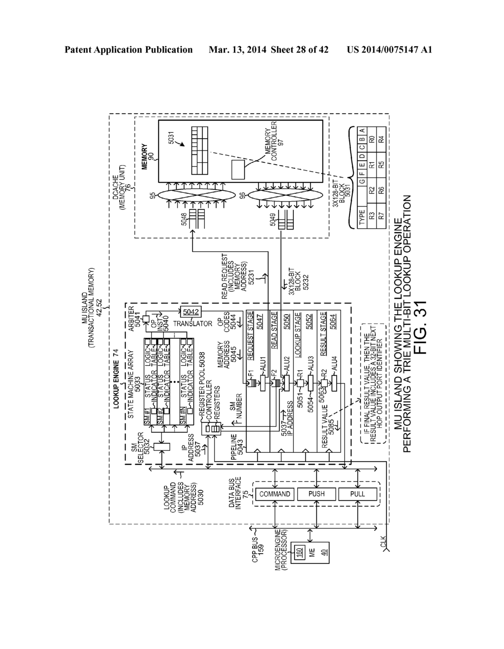 TRANSACTIONAL MEMORY THAT PERFORMS AN ATOMIC LOOK-UP, ADD AND LOCK     OPERATION - diagram, schematic, and image 29