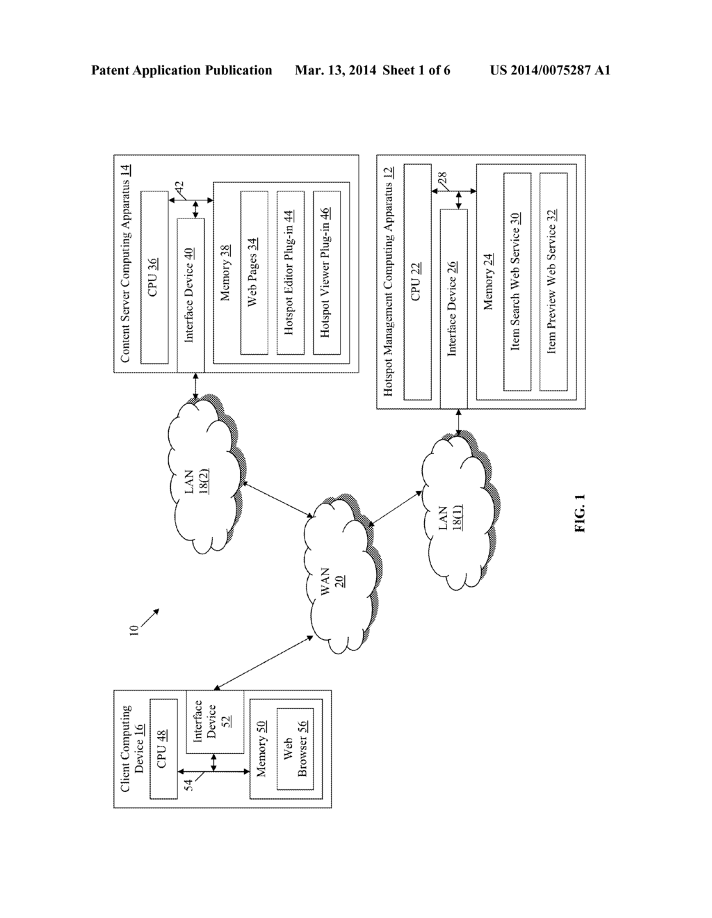 METHODS FOR FACILITATING WEB PAGE IMAGE HOTSPOTS AND DEVICES THEREOF - diagram, schematic, and image 02