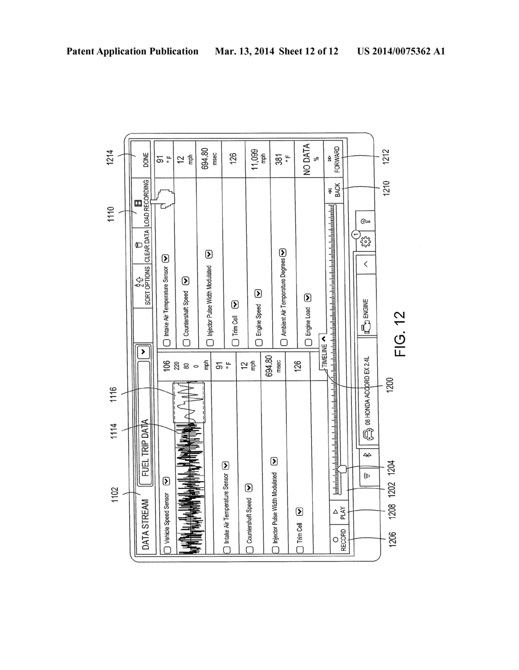 Data Display with Continuous Buffer - diagram, schematic, and image 13