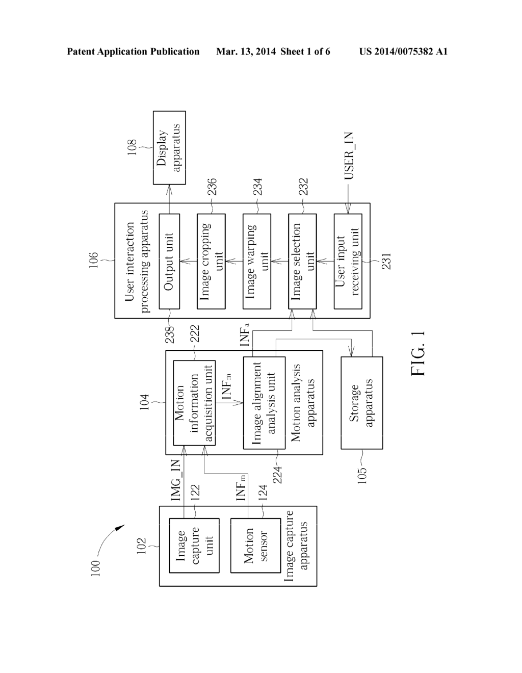 IMAGE VIEWING METHOD FOR DISPLAYING PORTION OF SELECTED IMAGE BASED ON     USER INTERACTION INPUT AND RELATED IMAGE VIEWING SYSTEM AND MACHINE     READABLE MEDIUM - diagram, schematic, and image 02