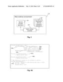 METHOD AND DEVICE FOR CONTROLLING COMMUNICATION BETWEEN APPLICATIONS IN A     WEB RUNTIME ENVIRONMENT diagram and image