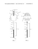 PLUNGER DEVICE WITH A PLUMBING AUGER ATTACHMENT diagram and image