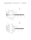 PLUNGER DEVICE WITH A PLUMBING AUGER ATTACHMENT diagram and image