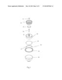 STRAINER ASSEMBLY FOR USE IN CONJUNCTION WITH SEAMLESS SINK DRAIN diagram and image