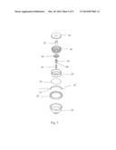 STRAINER ASSEMBLY FOR USE IN CONJUNCTION WITH SEAMLESS SINK DRAIN diagram and image