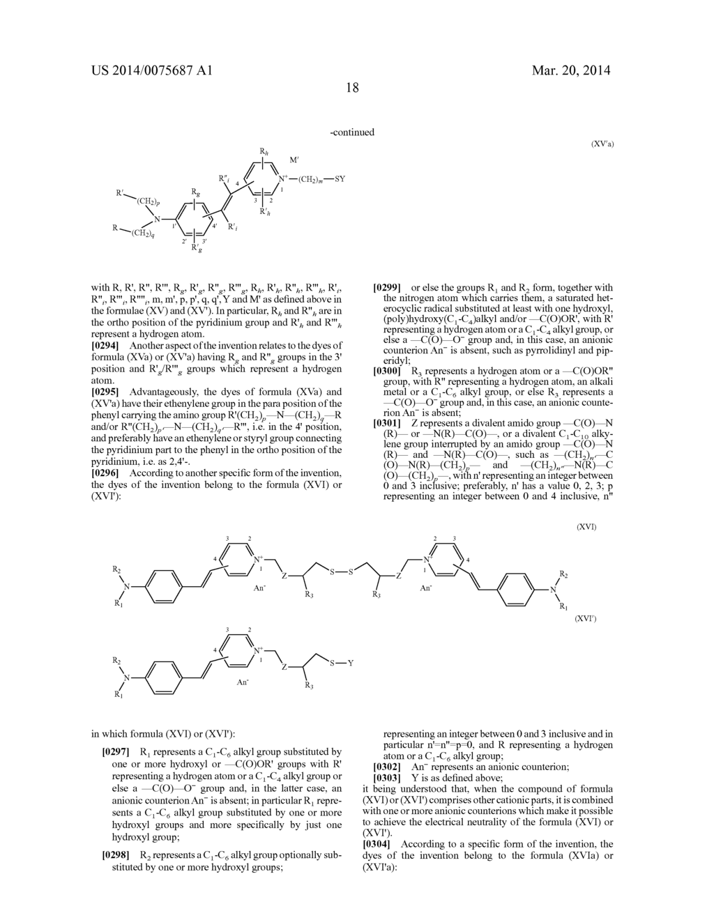 COMPOSITION FOR DYEING KERATINOUS FIBRES COMPRISING A DIRECT DYE HAVING A     DISULPHIDE/THIOL FUNCTIONAL GROUP, A THICKENING POLYMER, AN ETHOXYLATED     FATTY ALCOHOL AND/OR A NONIONIC SURFACTANT, AN ALKALINE AGENT AND A     REDUCING AGENT - diagram, schematic, and image 19