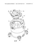 Vacuum Cleaner Having Detachable Blower and Related Locking Assembly diagram and image