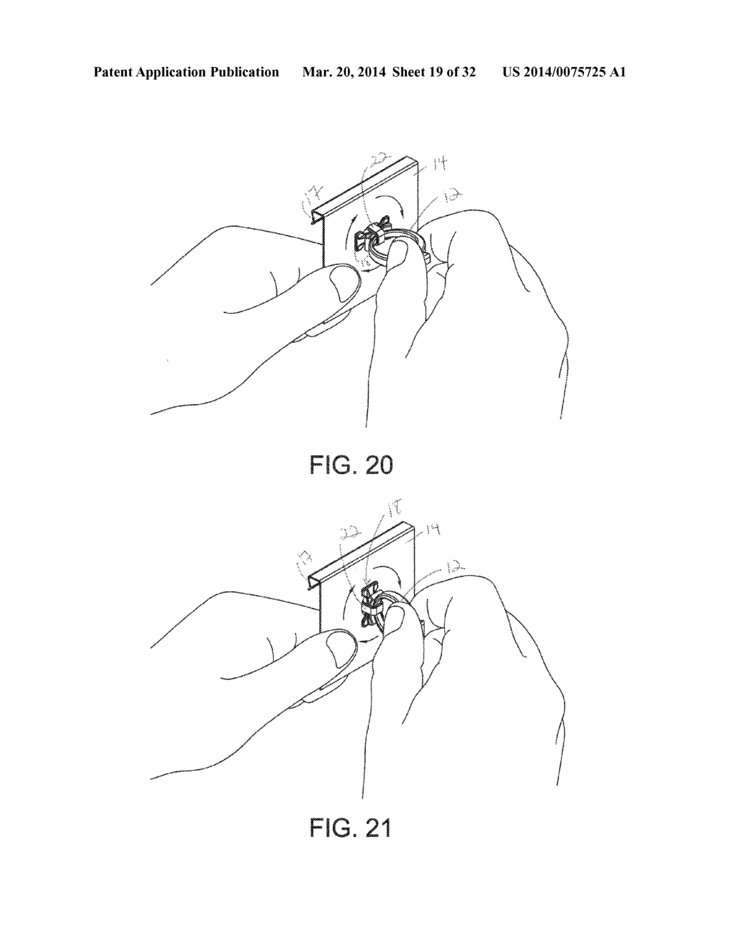 ANTI-THEFT RING ASSEMBLY AND METHOD OF USING THE SAME - diagram, schematic, and image 20