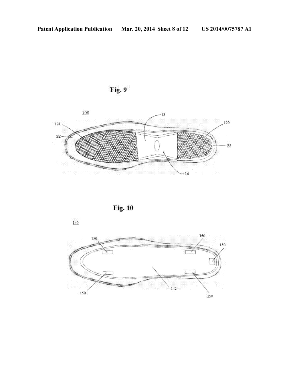 DETACHABLE SOLE FOR ATHLETIC SHOE - diagram, schematic, and image 09