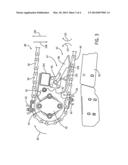 SELF-ADJUSTING OBJECT DEFLECTOR FOR AN AGRICULTURAL HARVESTER FEEDER diagram and image