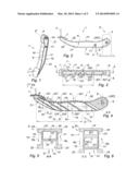 PEDAL WITH A   TT   (  PI  ) SECTION PROVIDED WITH TILTED RIBS FOR     REINFORCEMENT IN TORSION diagram and image