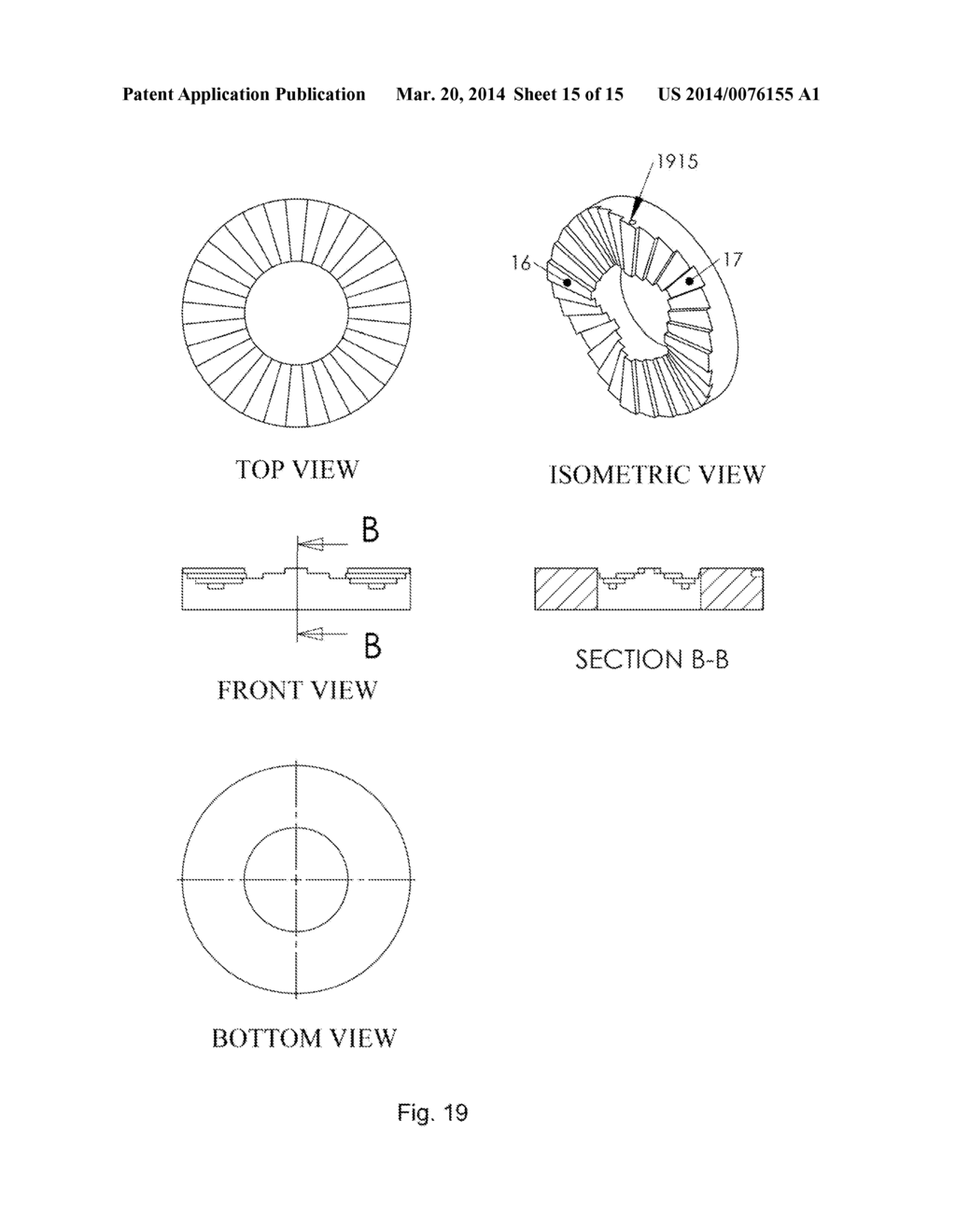 ROTARY THREE DIMENSIONAL VARIABLE VOLUME MACHINE - diagram, schematic, and image 16