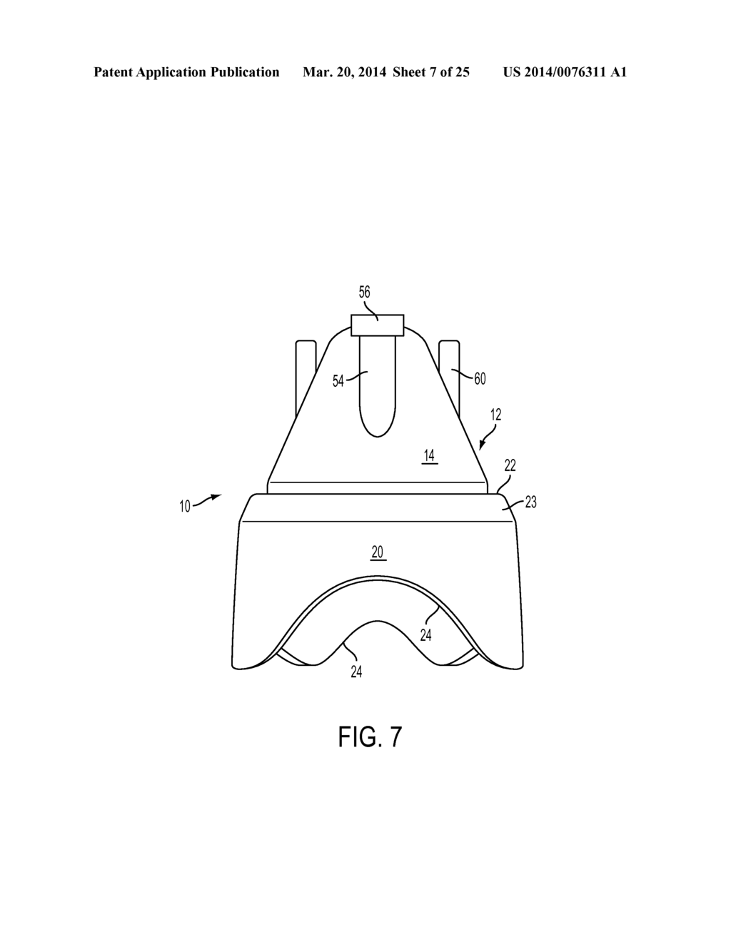 Face Mask for Administration of Gaseous Anesthesia - diagram, schematic, and image 08