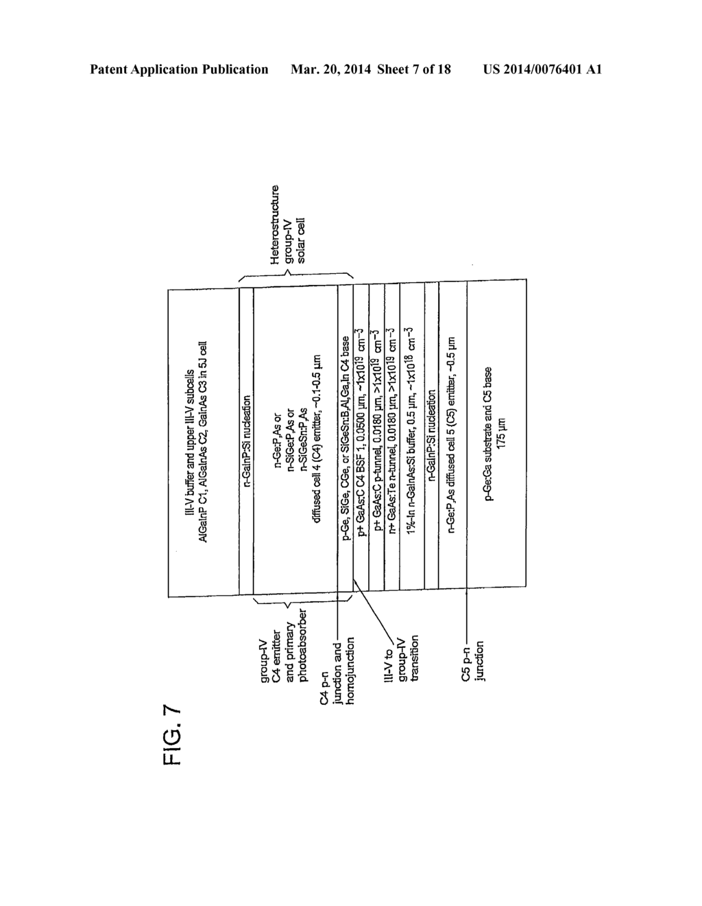 GROUP-IV SOLAR CELL STRUCTURE USING GROUP-IV or III-V HETEROSTRUCTURES - diagram, schematic, and image 08