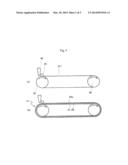 WET PAPER WEB TRANSFER BELT, PAPERMAKING SYSTEM, PAPERMAKING METHOD AND     DESIGN METHOD OF A PAPERMAKING SYSTEM diagram and image