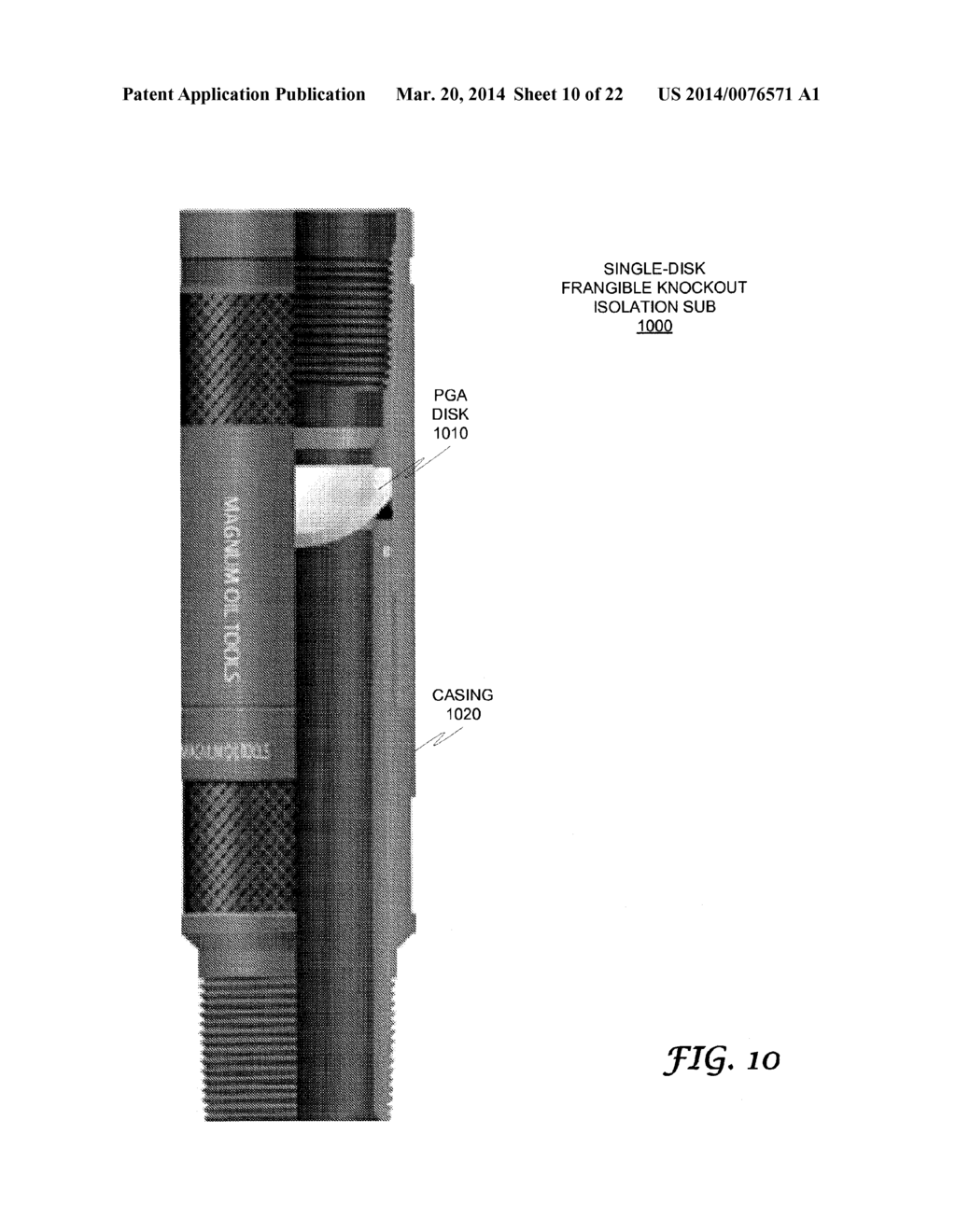 DOWNHOLE TOOLS HAVING NON-TOXIC DEGRADABLE ELEMENTS - diagram, schematic, and image 11