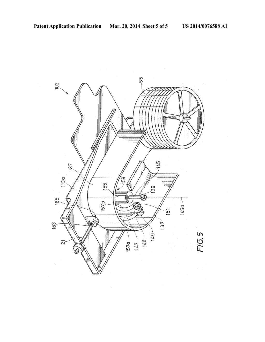 Flame Dispersant Canister Mounting System for Under-Microwave Location - diagram, schematic, and image 06