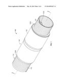 Elastomeric Cable Adapters for Power Transmission Cables and Cover     Assemblies and Methods Including the Same diagram and image