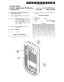 PROTECTIVE CUSHION COVER FOR AN ELECTRONIC DEVICE diagram and image