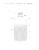 SYNTHETIC RESIN BOTTLE HAVING A GRADATION PATTERN, AND PROCESS FOR     INJECTION MOLDING THE PREFORM FOR USE IN SUCH A BOTTLE diagram and image