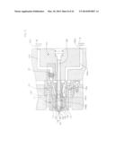 SYNTHETIC RESIN BOTTLE HAVING A GRADATION PATTERN, AND PROCESS FOR     INJECTION MOLDING THE PREFORM FOR USE IN SUCH A BOTTLE diagram and image