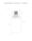 SYNTHETIC RESIN BOTTLE HAVING A GRADATION PATTERN, AND PROCESS FOR     INJECTION MOLDING THE PREFORM FOR USE IN SUCH A BOTTLE diagram and image