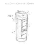 TRAVEL CONTAINER HAVING DRINKING ORIFICE AND VENT APERTURE diagram and image