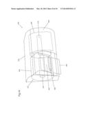 Toilet Paper Styled Wet Wipe Cartridge and Dispenser diagram and image