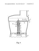 FOOD PROCESSING DEVICE WITH AN EXTERNALLY OPERATED ADJUSTMENT MECHANISM diagram and image