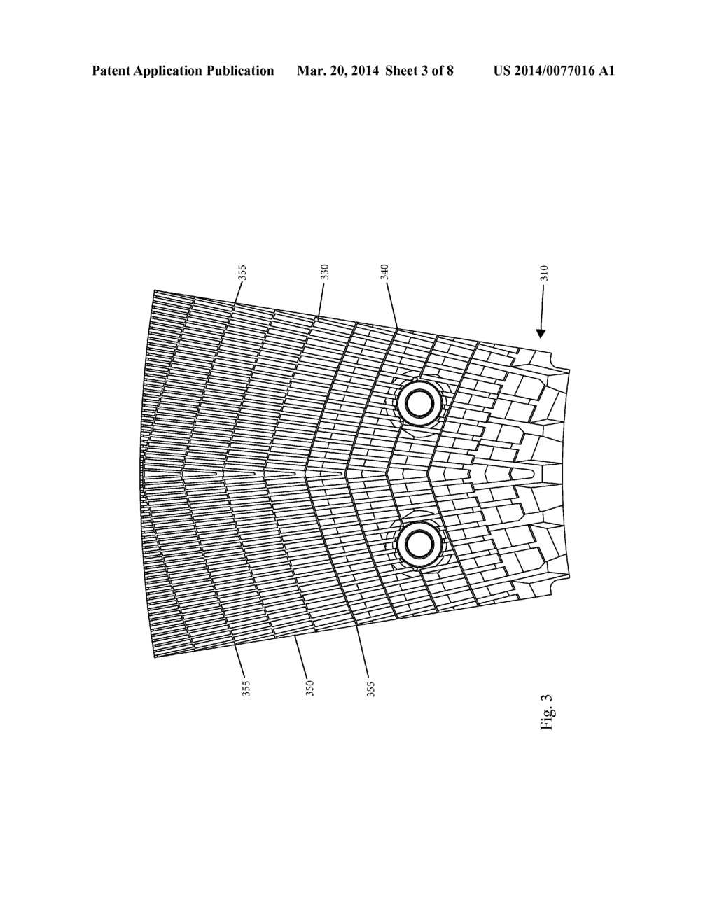 REFINER PLATE WITH GRADUALLY CHANGING GEOMETRY - diagram, schematic, and image 04