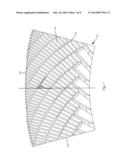 REFINER PLATE WITH GRADUALLY CHANGING GEOMETRY diagram and image