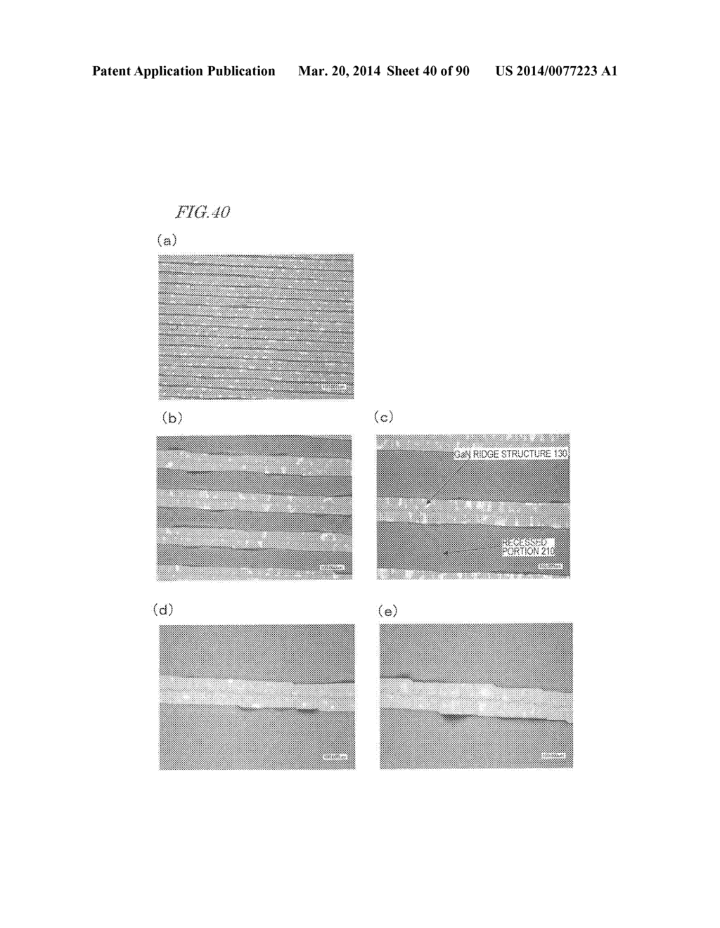 STRUCTURE FOR GROWTH OF NITRIDE SEMICONDUCTOR LAYER, STACKED STRUCTURE,     NITRIDE-BASED SEMICONDUCTOR ELEMENT, LIGHT SOURCE, AND MANUFACTURING     METHOD FOR SAME - diagram, schematic, and image 41