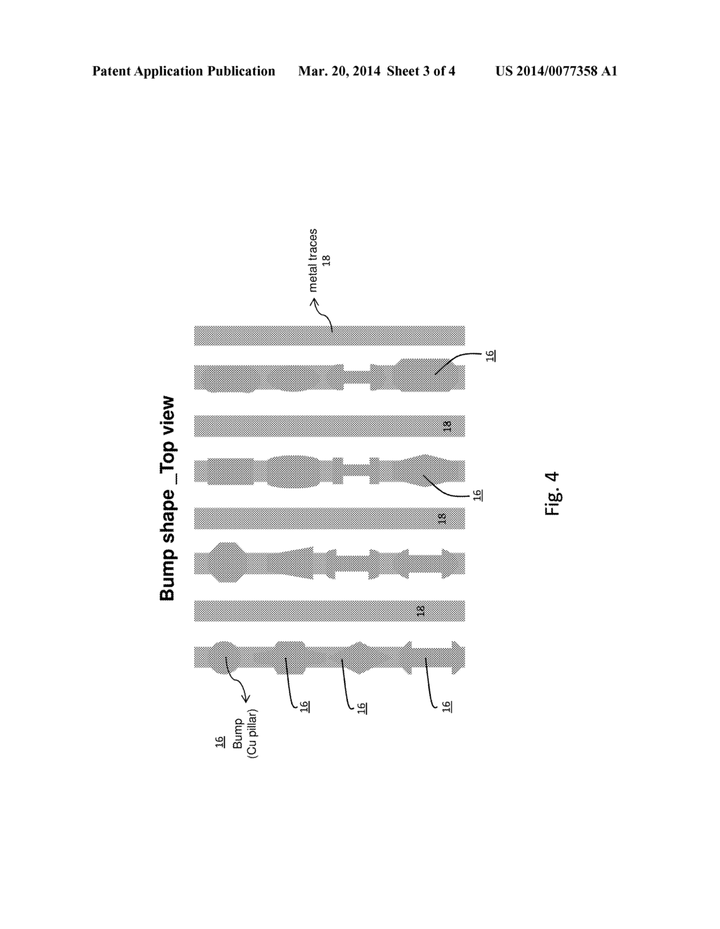 Bump Structure and Method of Forming Same - diagram, schematic, and image 04