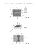 METHOD AND DEVICE FOR INSERTING CORES OF ROVINGS INTO A PRESS diagram and image