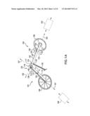 FOLDING BICYCLE AND METHOD OF USE diagram and image