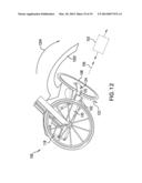 FOLDING BICYCLE AND METHOD OF USE diagram and image