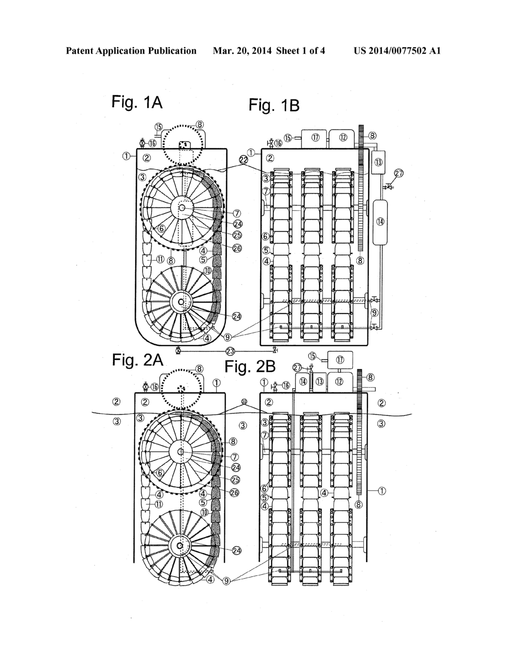 METHOD AND APPARATUS FOR GENERATIVE MOTIVE AND ELECTRIC POWER BY USING     BUOYANCY FORCE - diagram, schematic, and image 02