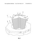 WAFER HANDLING STATION INCLUDING CASSETTE MEMBERS WITH LATERAL WAFER     CONFINING BRACKETS AND ASSOCIATED METHODS diagram and image