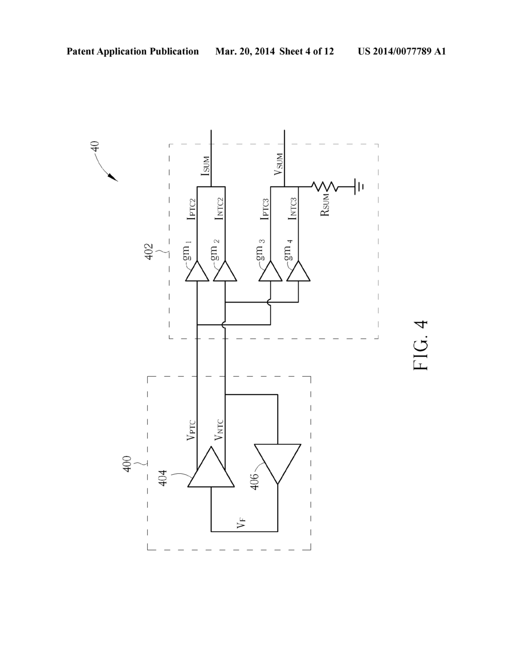 Bandgap Reference Circuit and Self-Referenced Regulator - diagram, schematic, and image 05