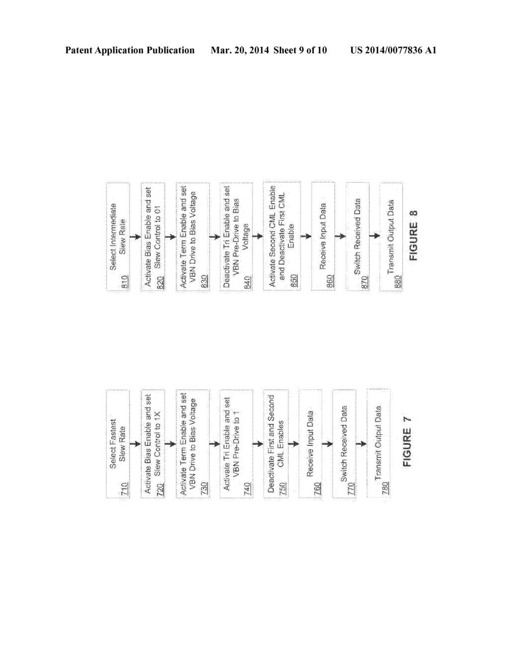 METHOD TO CONTROL SLEW RATE OF A CURRENT-MODE LOGIC OUTPUT DRIVER - diagram, schematic, and image 10