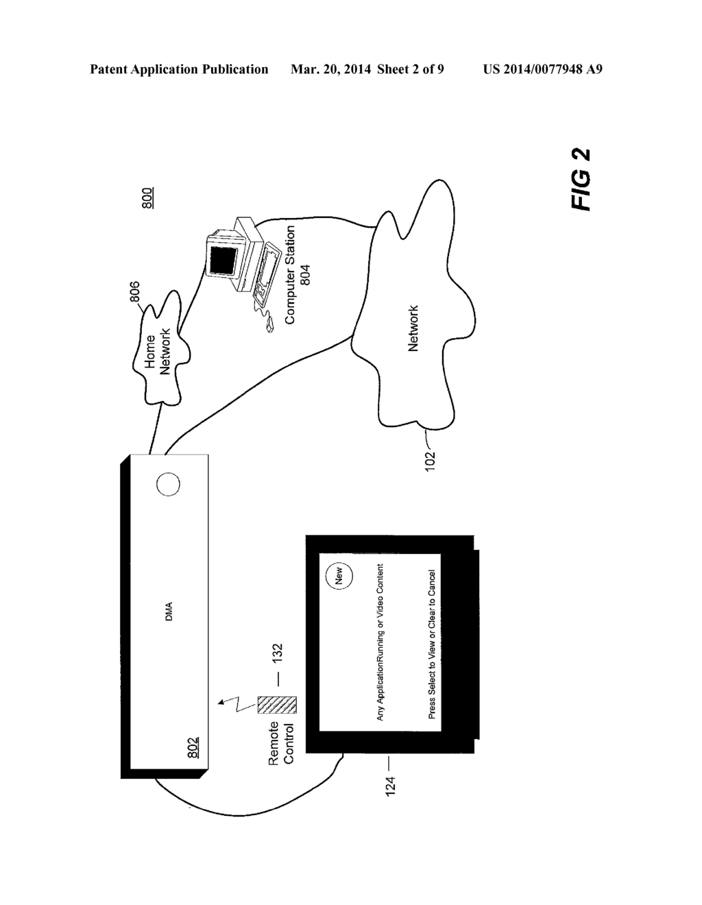 METHODS AND APPARATUS FOR PROVIDING NOTIFICATIONS IN A MEDIA SYSTEM - diagram, schematic, and image 03