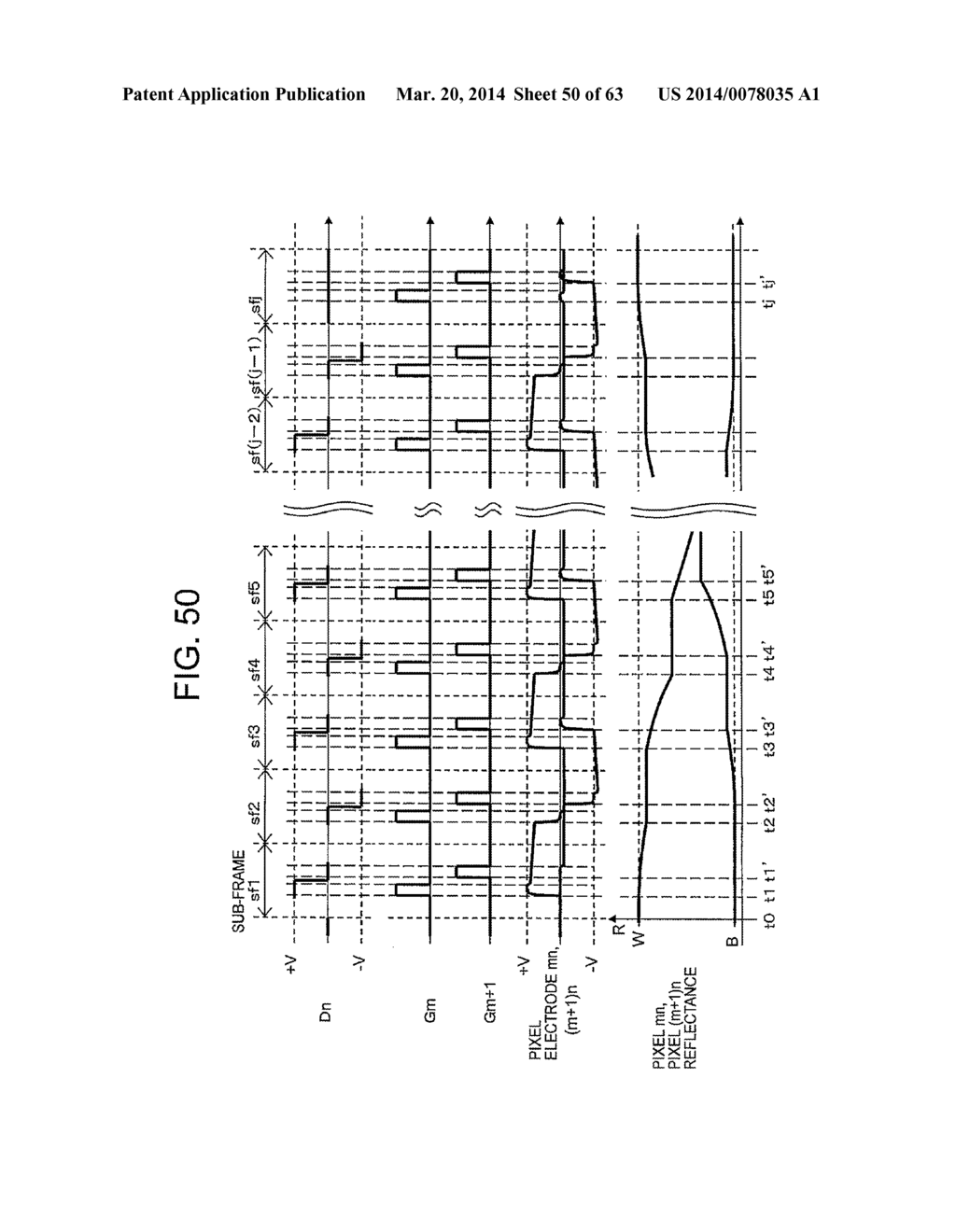 ELECTROPHORETIC DISPLAY DEVICE AND DRIVING METHOD THEREOF - diagram, schematic, and image 51