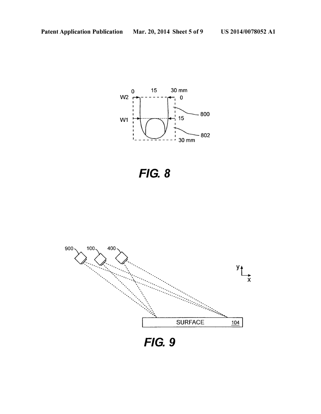 Detecting User Input Provided to a Projected User Interface - diagram, schematic, and image 06