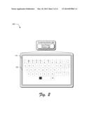 GESTURE-INITIATED KEYBOARD FUNCTIONS diagram and image