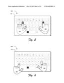 GESTURE-INITIATED KEYBOARD FUNCTIONS diagram and image