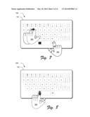 GESTURE-INITIATED KEYBOARD FUNCTIONS diagram and image